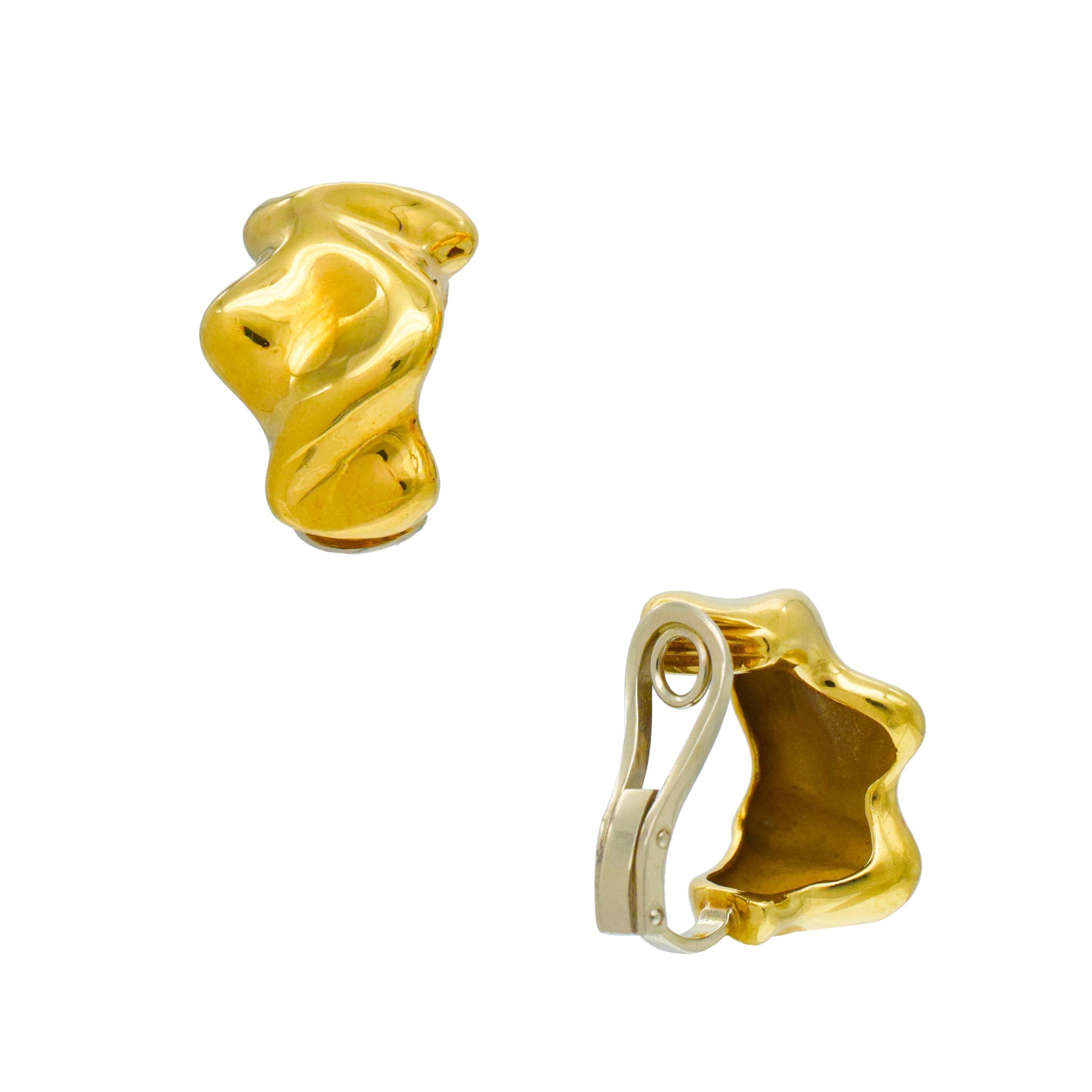 Collana, bracciale e orecchini Fabian in oro giallo 18k. in vendita 9