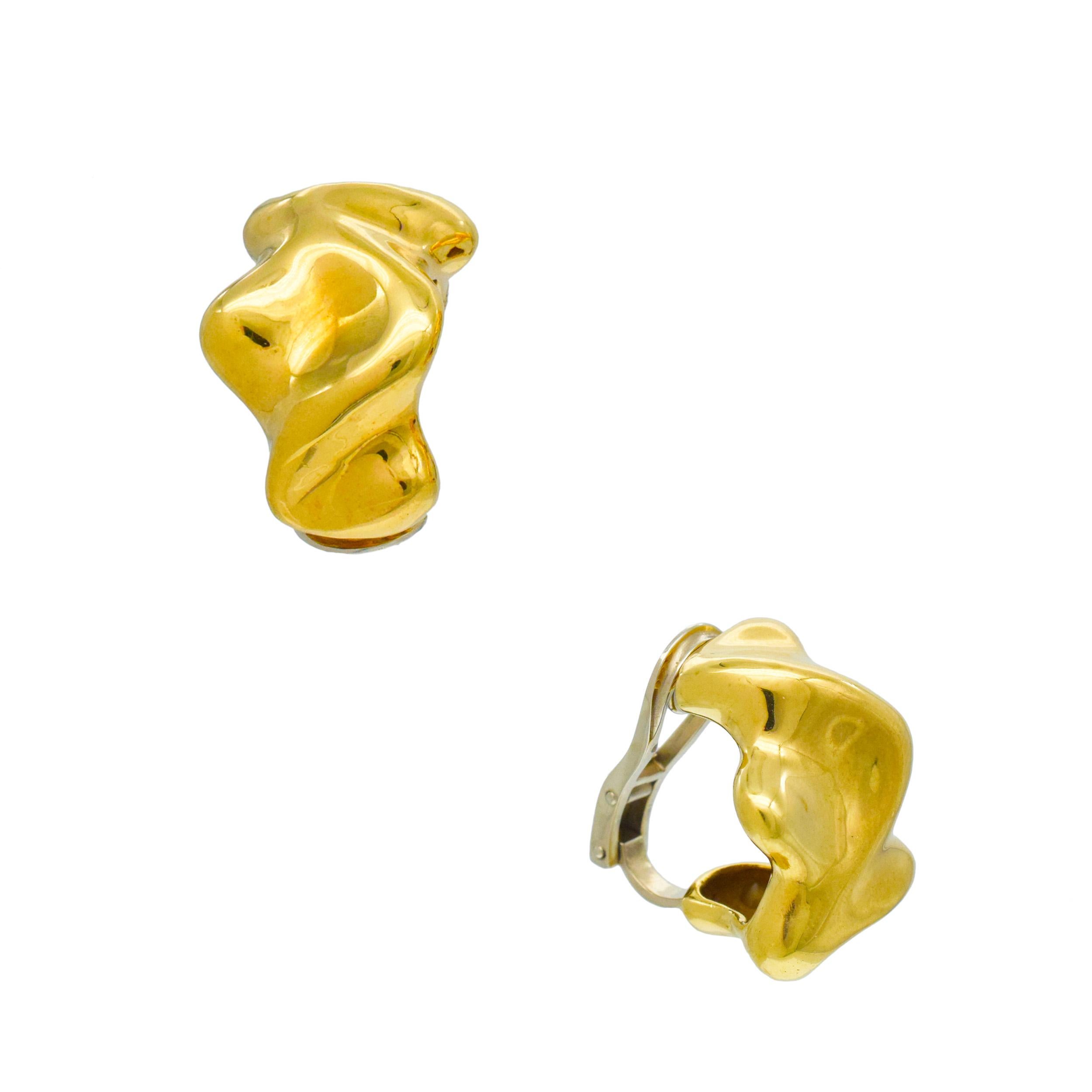 Collana, bracciale e orecchini Fabian in oro giallo 18k. in vendita 10
