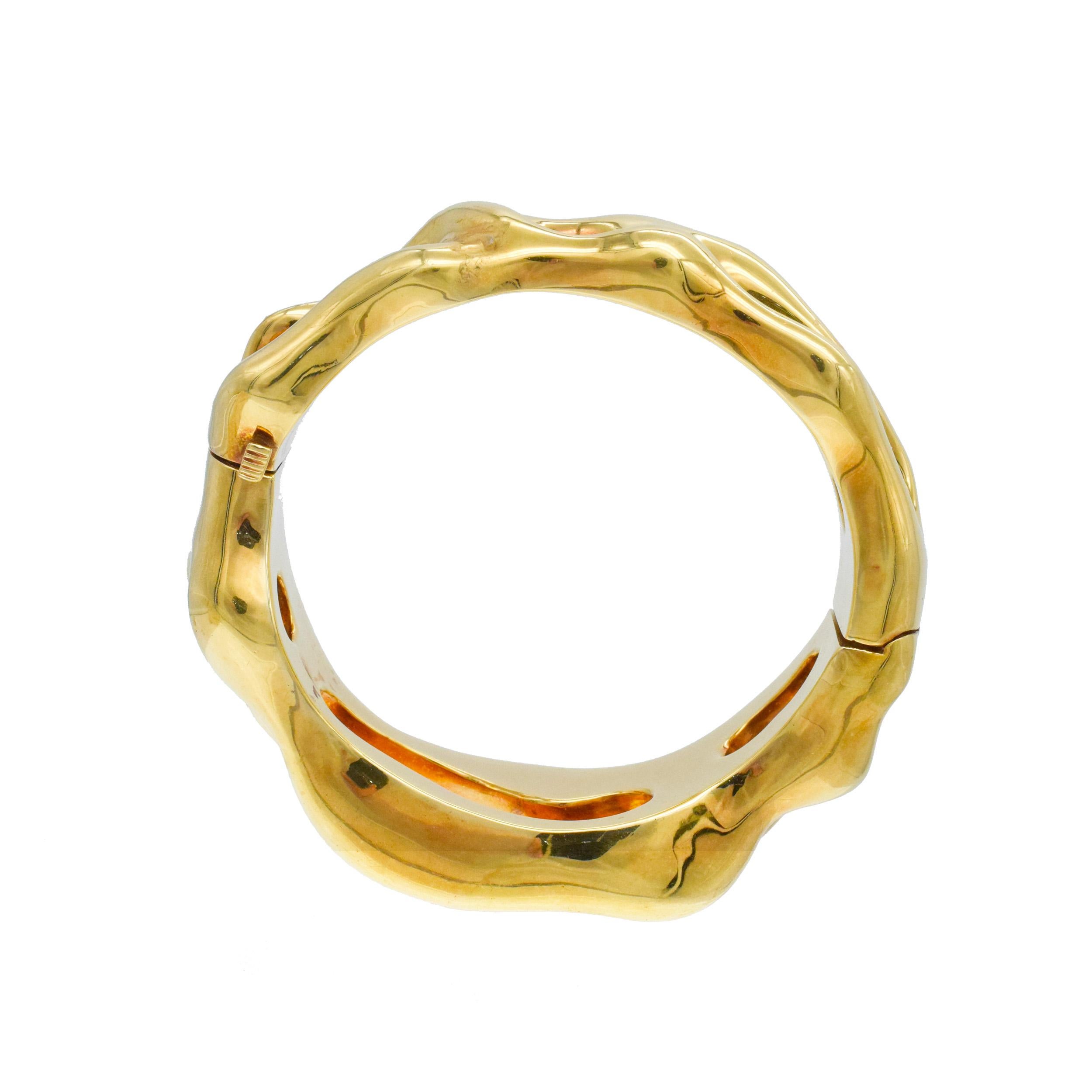 Collana, bracciale e orecchini Fabian in oro giallo 18k. in vendita 4