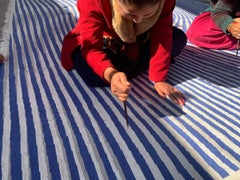 Fabian Burgos - Ltd. Ed. Artist Hand-knotted Bamboo Silk Rug 7.55 ' x 9.85 '