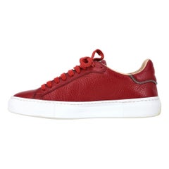 Fabiana Filippi Bead Detailed Leather Sneakers
