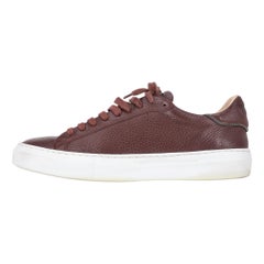 Fabiana Filippi Bead Detailed Leather Sneakers