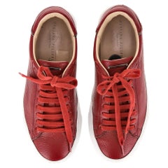 Fabiana Filippi Bead Detailed Leather Sneakers