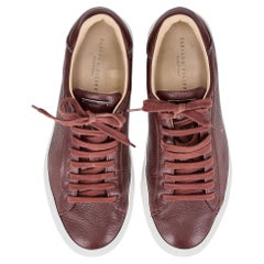 Fabiana Filippi Bead Detailed Leather Sneakers