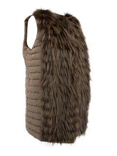 Fabiana Filippi Women's Fur Trimmed Gilet