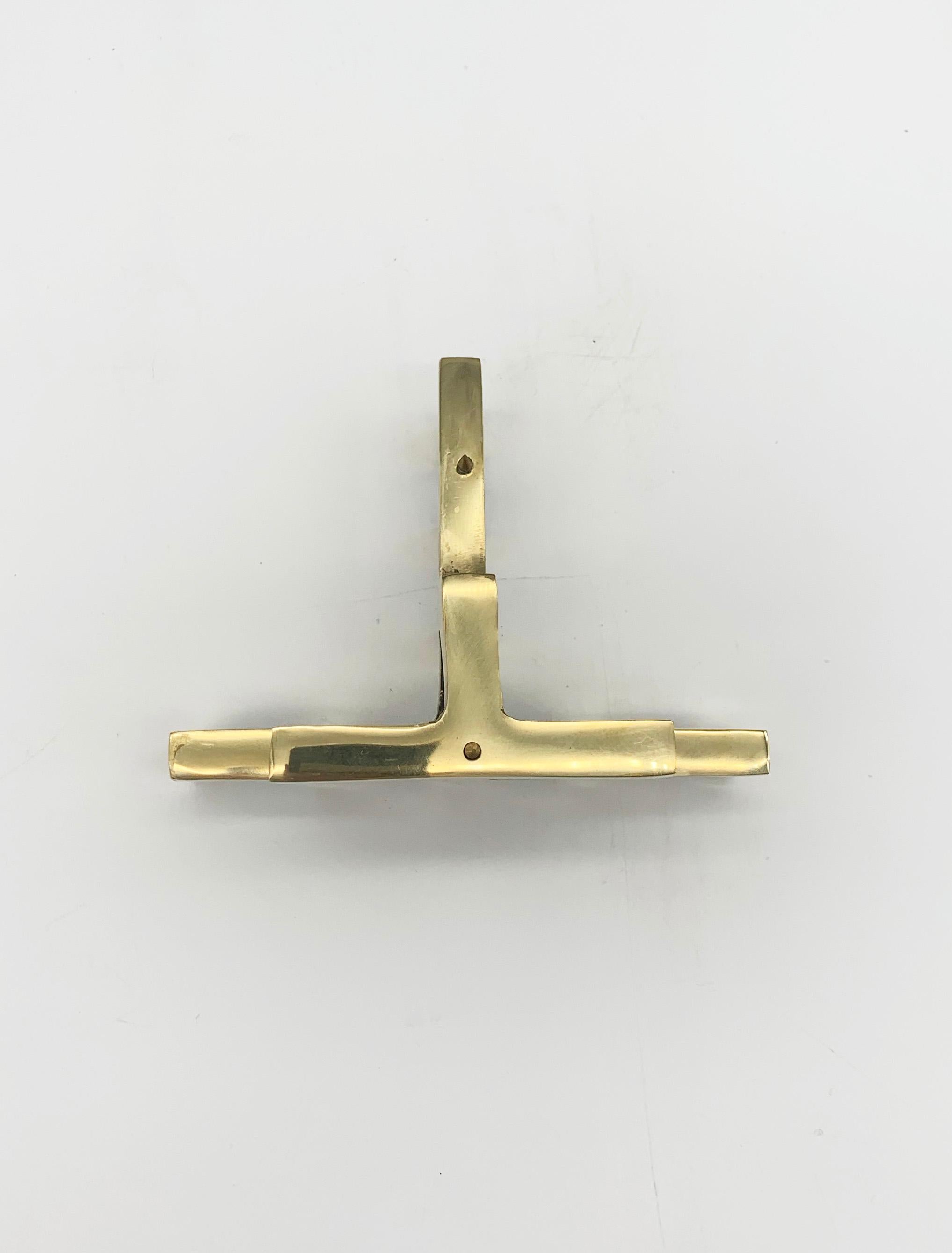 Modern Fabien Barrero Carsenat Arch Candleholder II in Bronze For Sale