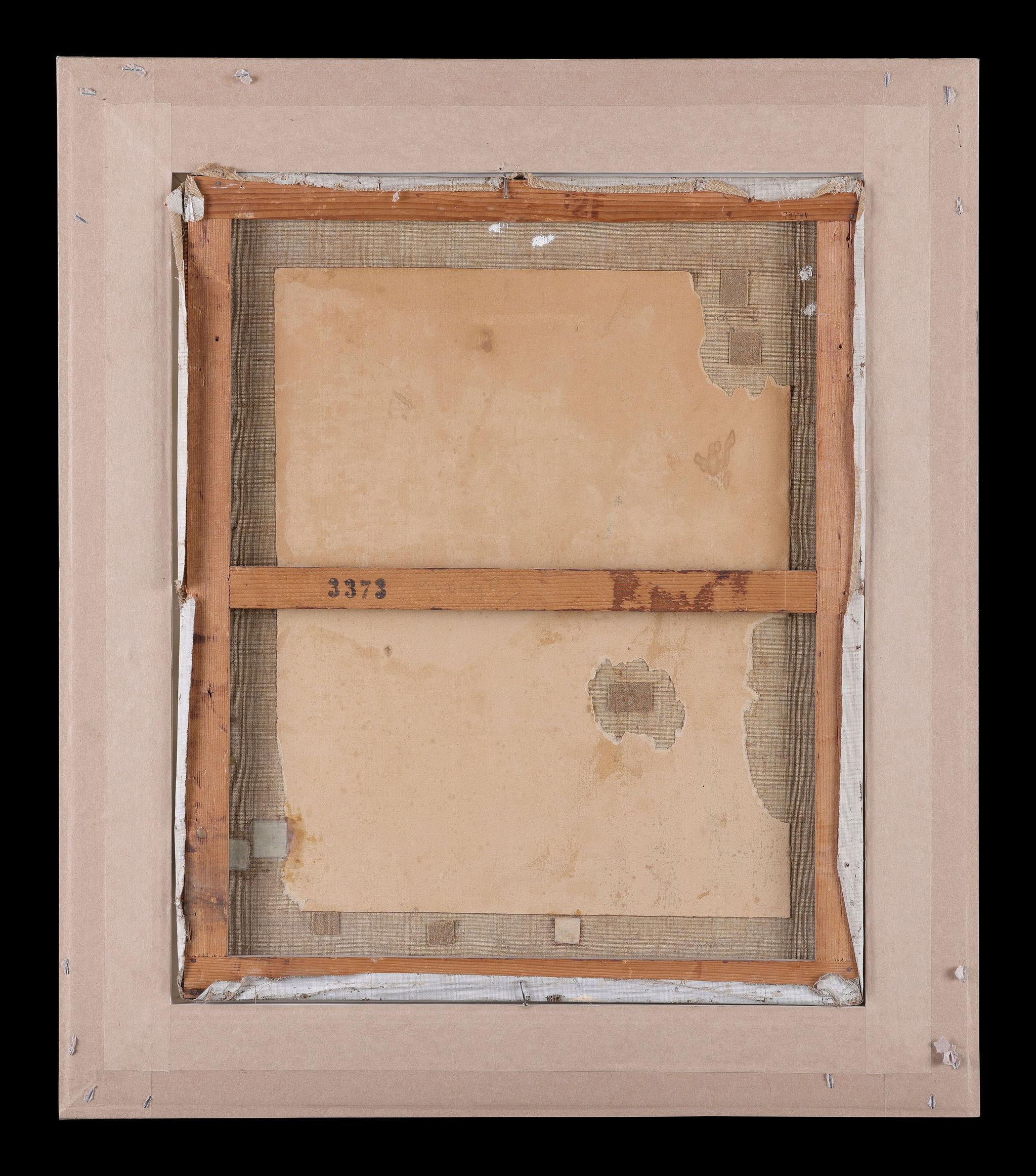 'The Can-Can Girls'. Signed F. Fabiano. Framed oil on canvas im Angebot 1