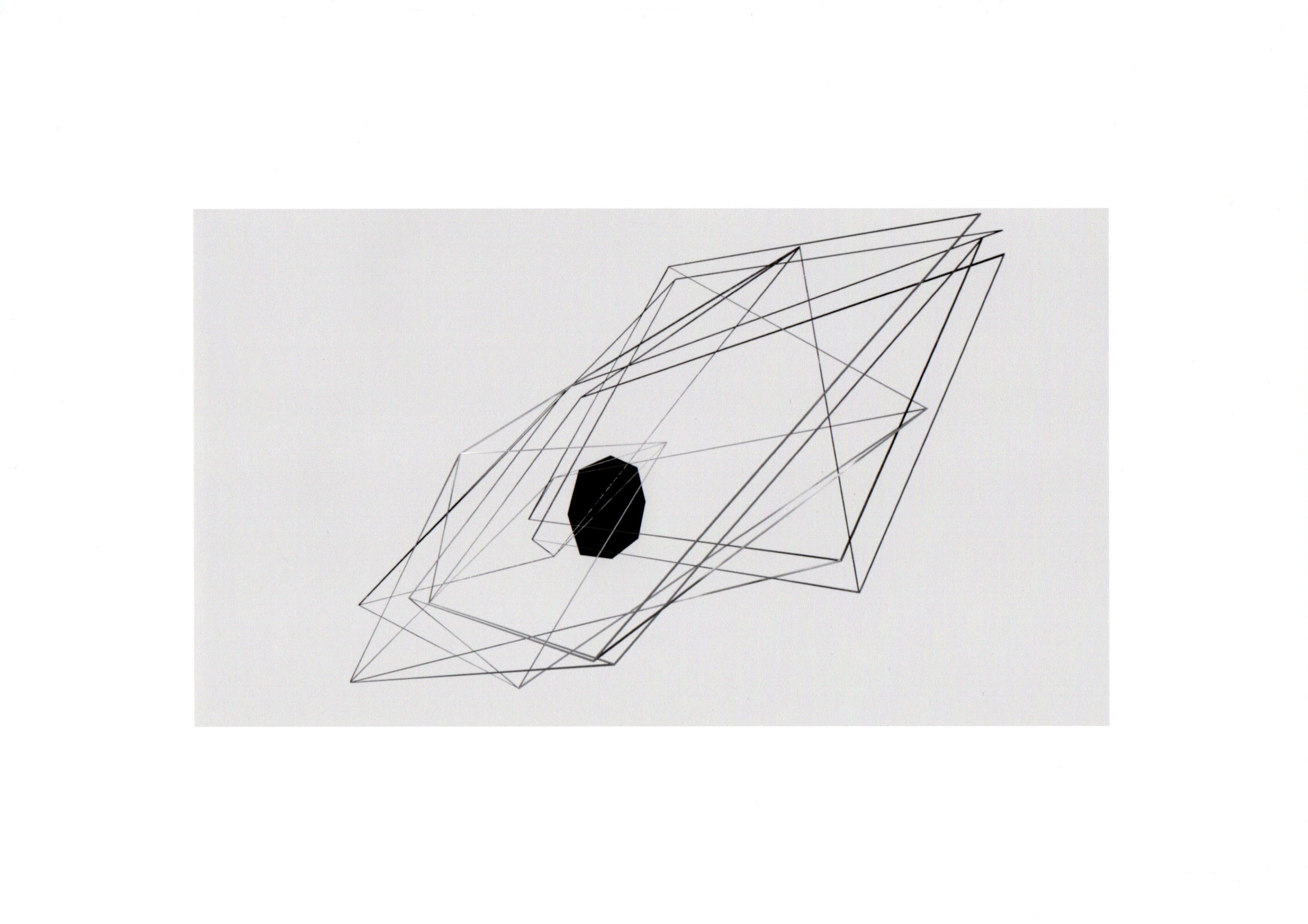 Shift Scape, Contemporary Architectural Composition, Minimal Geometric Lines