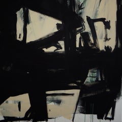 Dark Web - Black & White Abstract Collection I