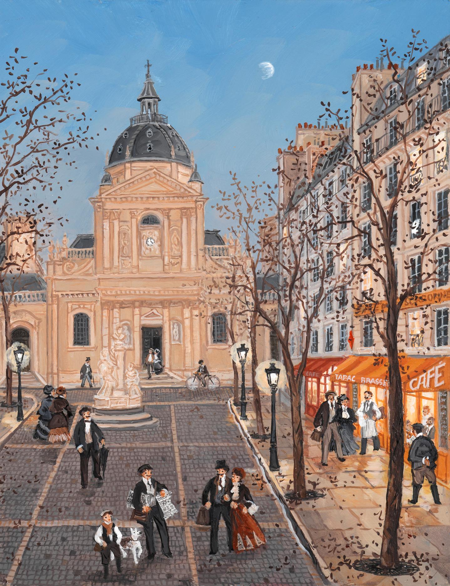 Au cafe de la Sorbonne