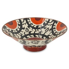 Fabienne Jouvin Cloisonne Enamel Bowl and Jar Set