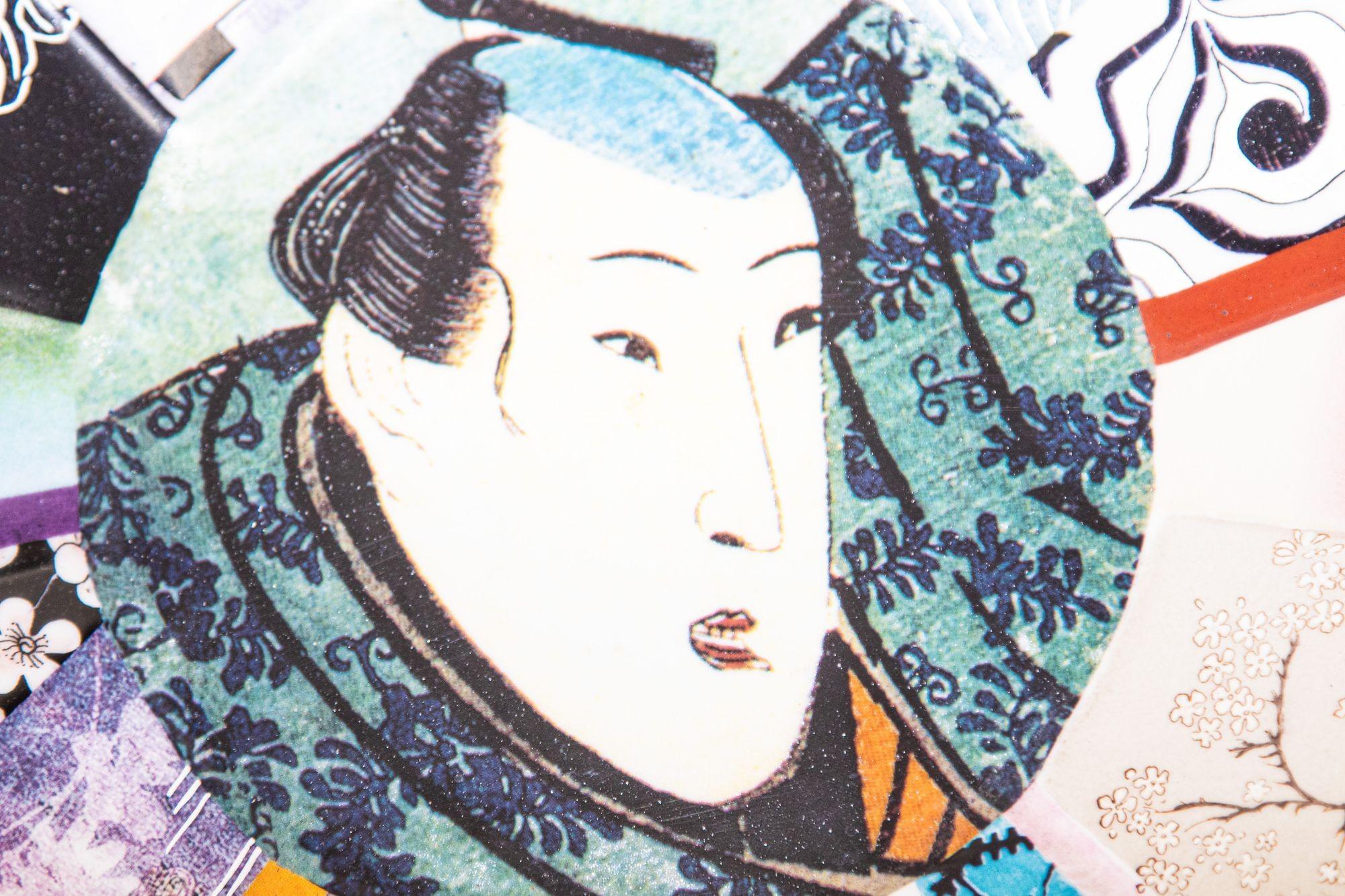 Assiettes murales en porcelaine asiatique japonaise Imari Fabienne Jouvin, années 1990 en vente 5