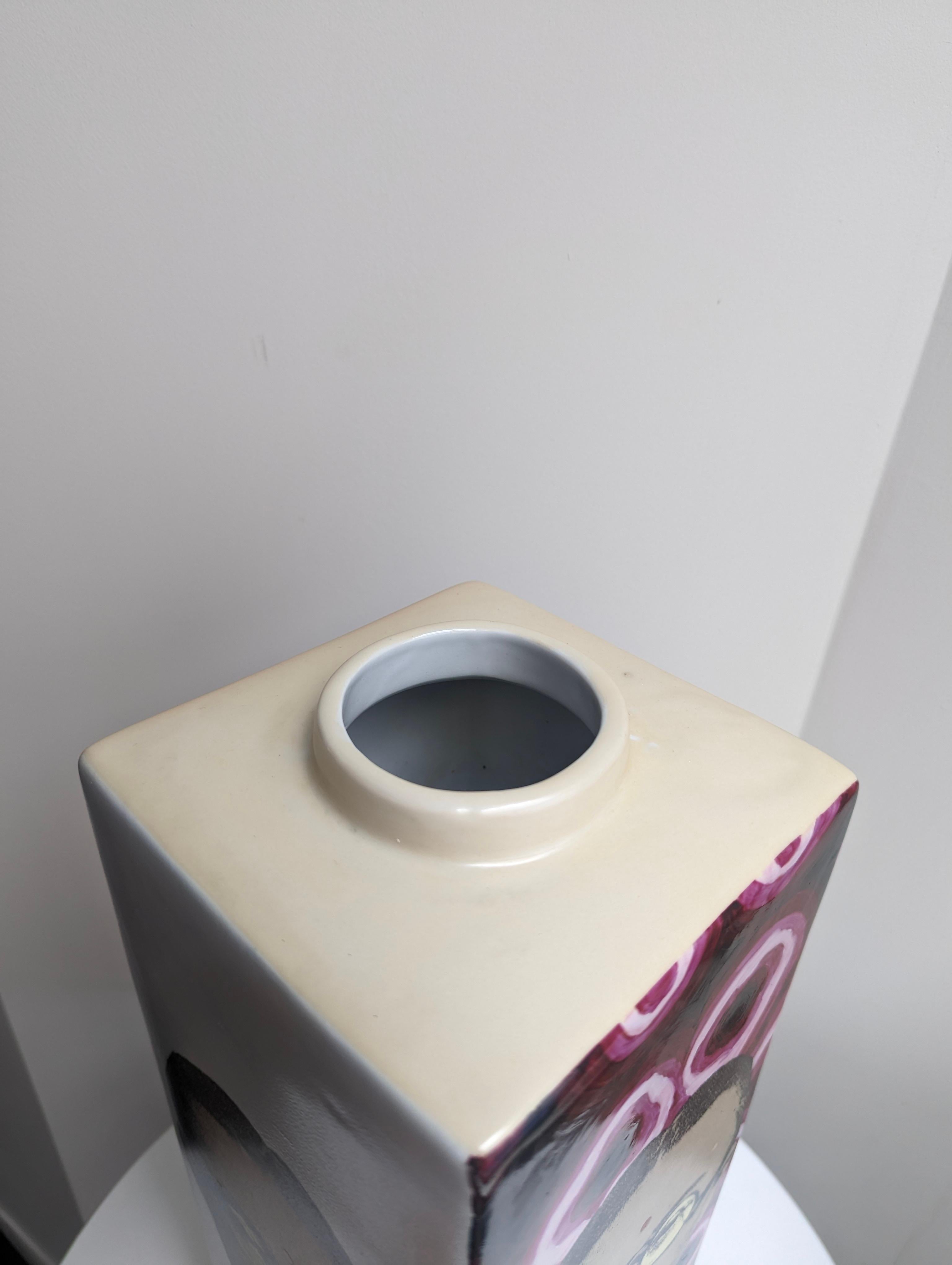 Fabienne Jouvin Large Ceramic Lidded Vessel Pu Yi For Sale 4