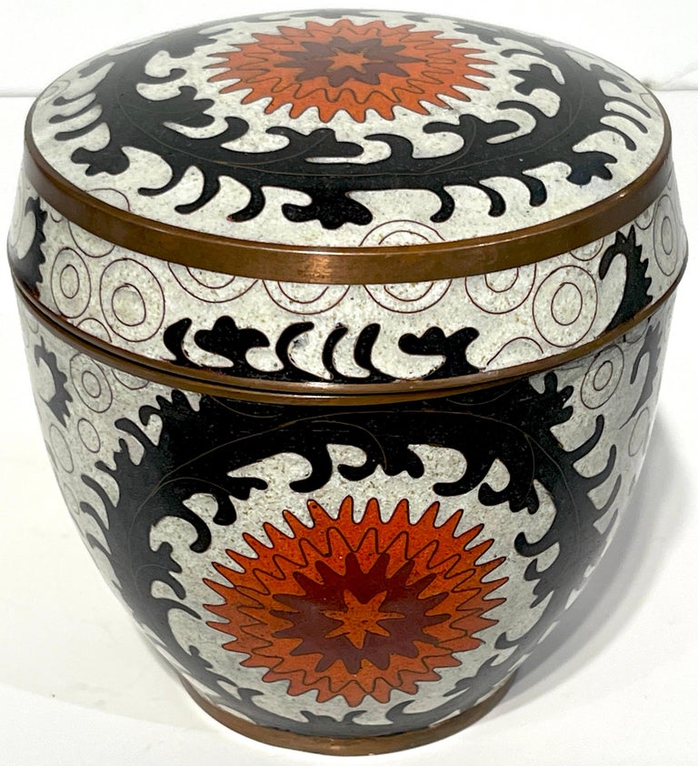 Fabienne Jouvin-Paris Cloisonne 'Ouzbek' Box, Circa 1980s