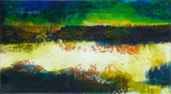 The luminous lake, Painting, Acrylic on Canvas
