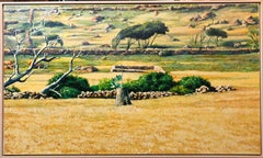 ST BARTH Vivace paesaggio realistico con rocce e alberi