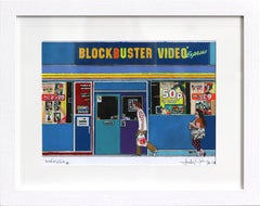 Nostalgia Azul - Original y Vibrante Bodegón Figurativo Pop Artwork