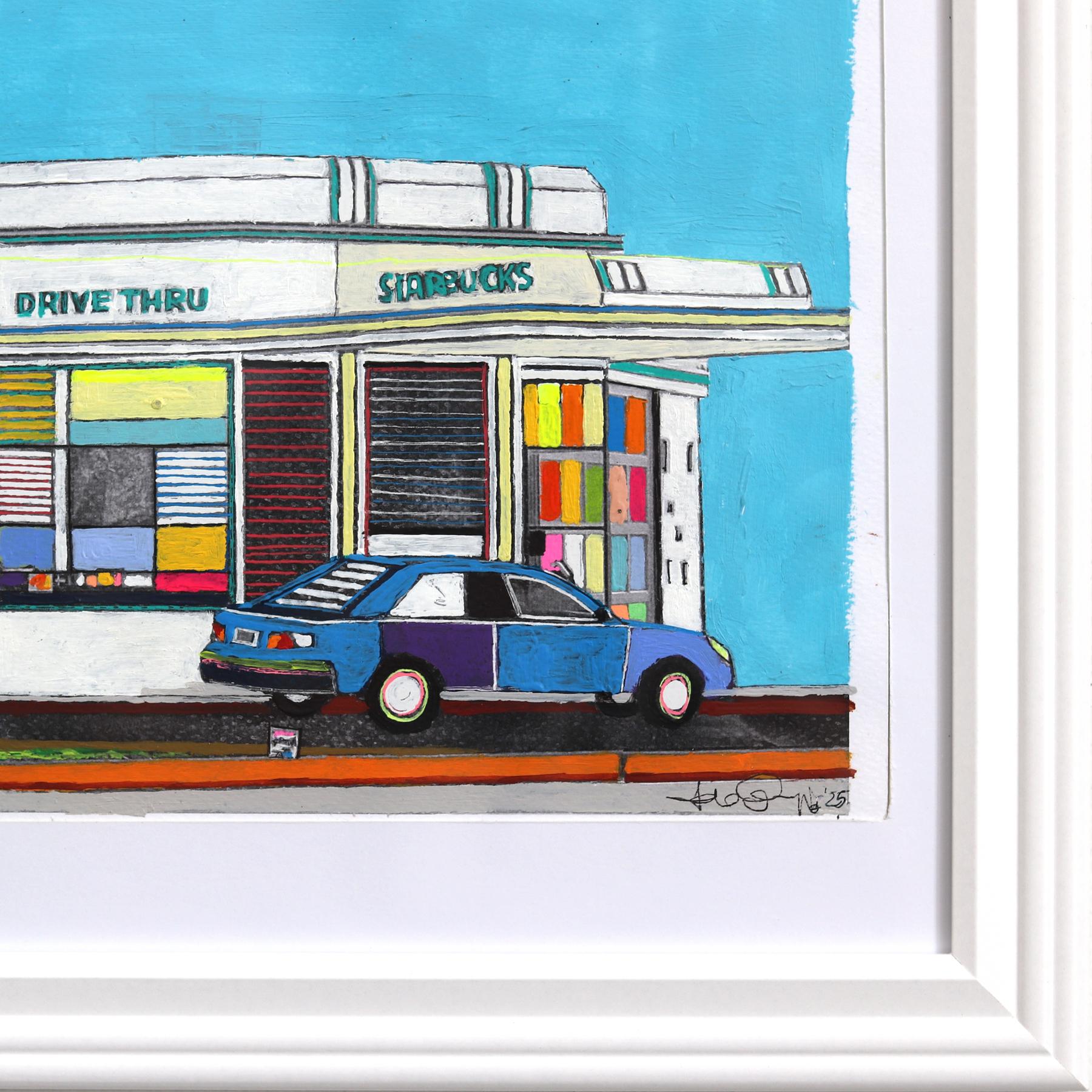 Drive Through - Original Bodegón Urbano de Starbucks en Los Angeles en venta 5