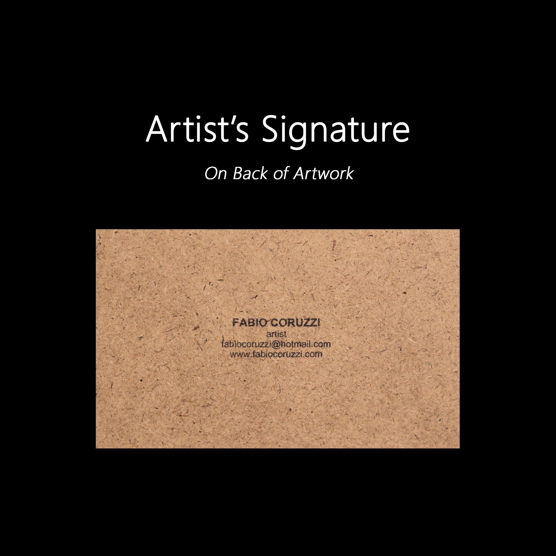 Empowering #19 – Originales farbenfrohes, skurriles, figuratives urbanes Kunstwerk in Mischtechnik in Mischtechnik im Angebot 6