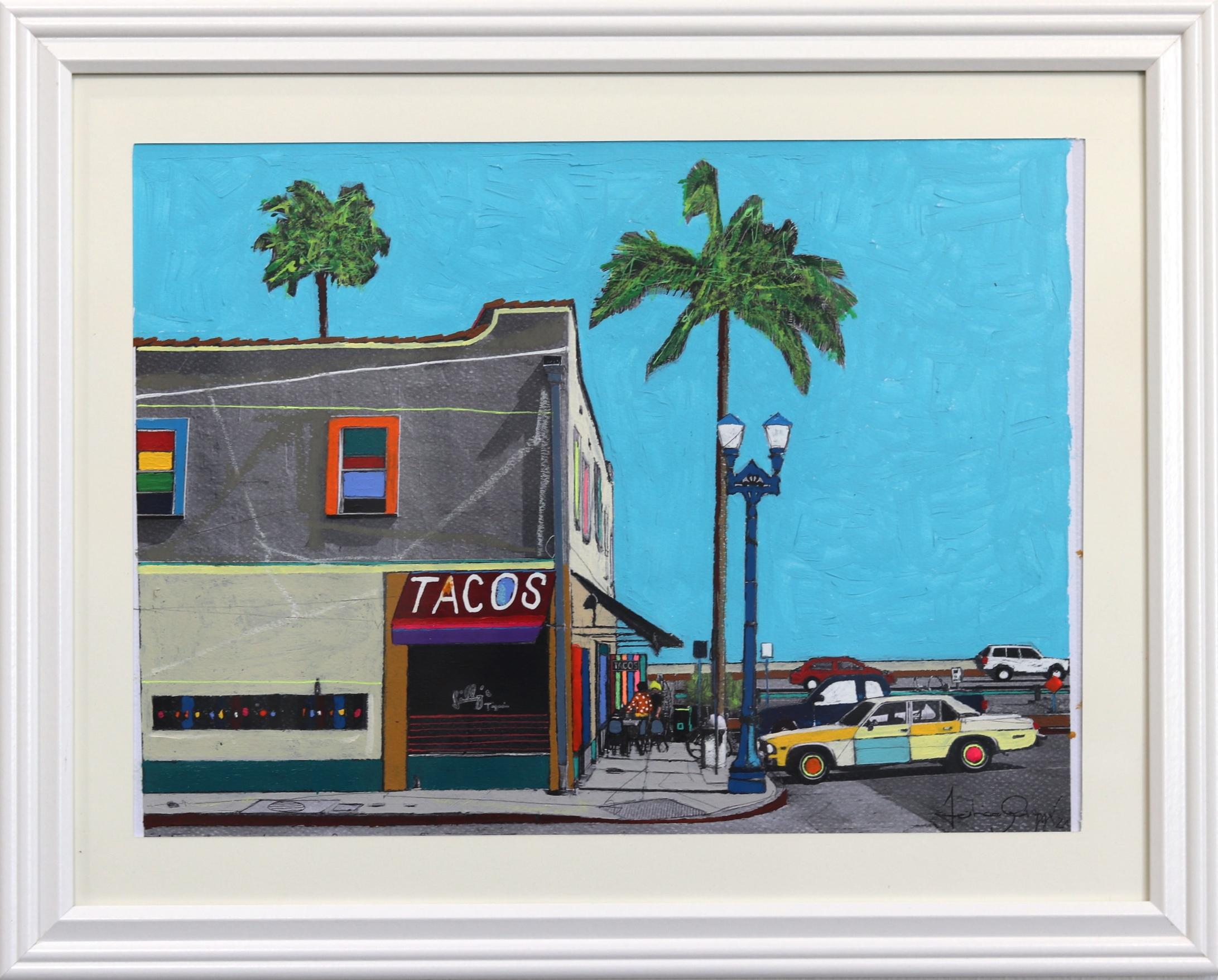 Lazy Sunday Afternoon in Santa Barbara #8 - Colorful Authentic Environment Art