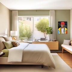 OK Then; Everybody Out #24 - Abstract Political Figurative Color Drenched Art