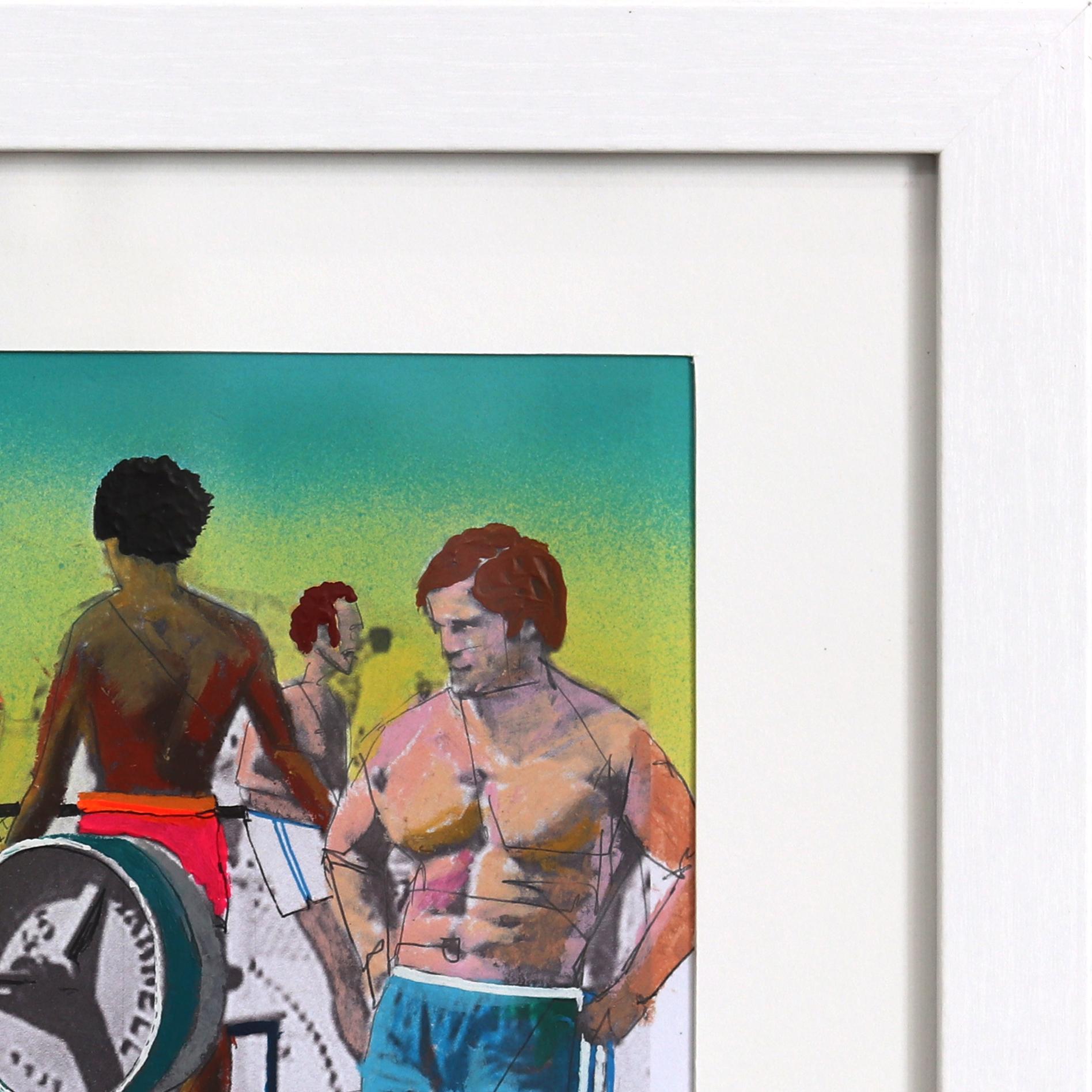 Italian artist Fabio Coruzzi merges painting and photography into one imaginative image that offers a new outlook on an otherwise ordinary urban scene. His artworks represent an authenticity unlike any other: layered, textural, controversial, open