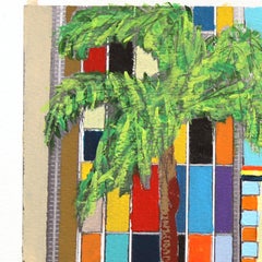 Redondo Beach Boutique - Original Figurative Color Drenched Still Life Artwork