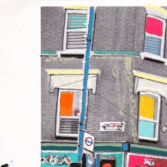 Stoke Newington, London - Original Figurative Color Drenched Still Life Artwork