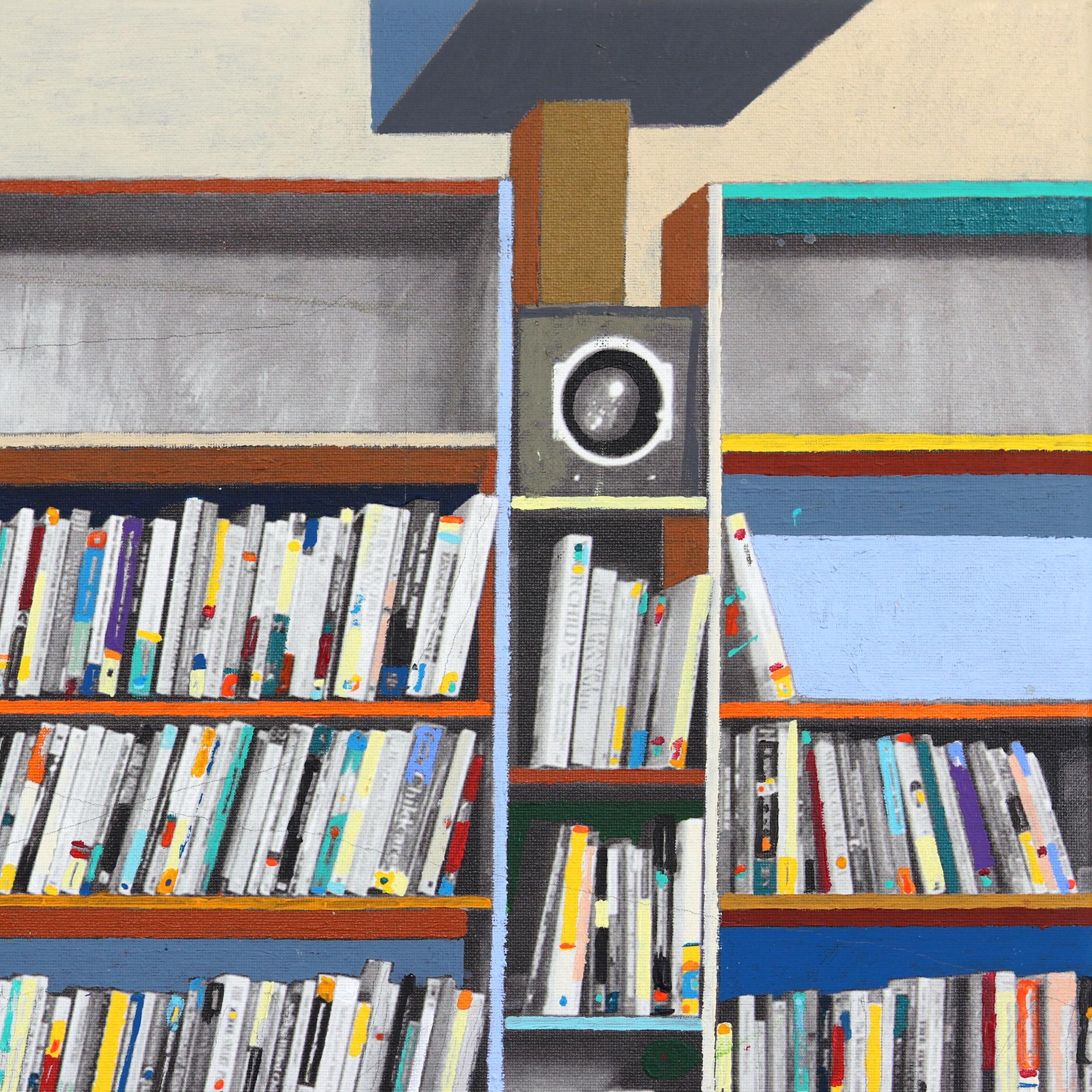 Last Bookshop in DTLA No. 7 - Colorful Authentic Urban Environment Painting 2