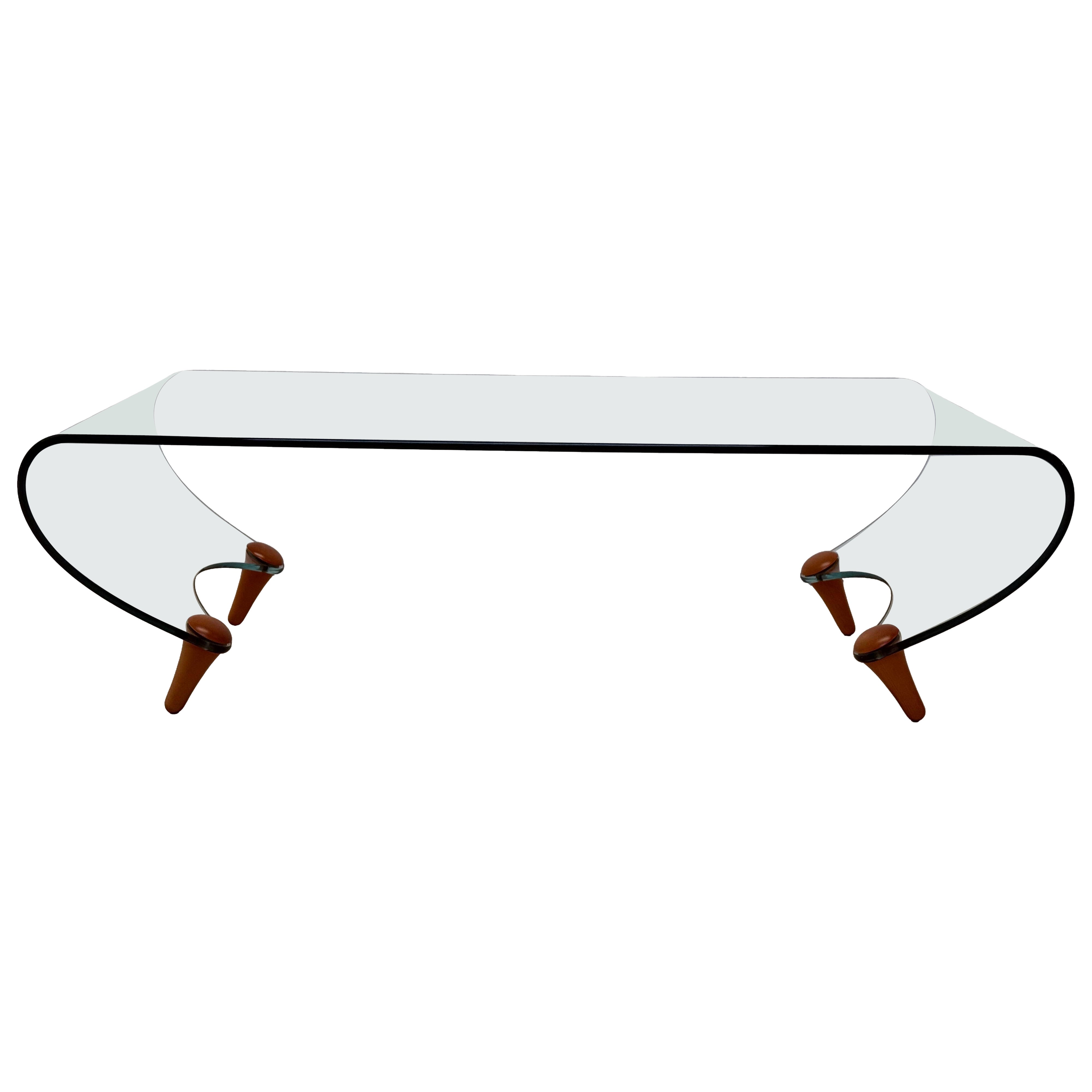 Table basseango de Fabio Di Bartolomei pour Fiam Italia