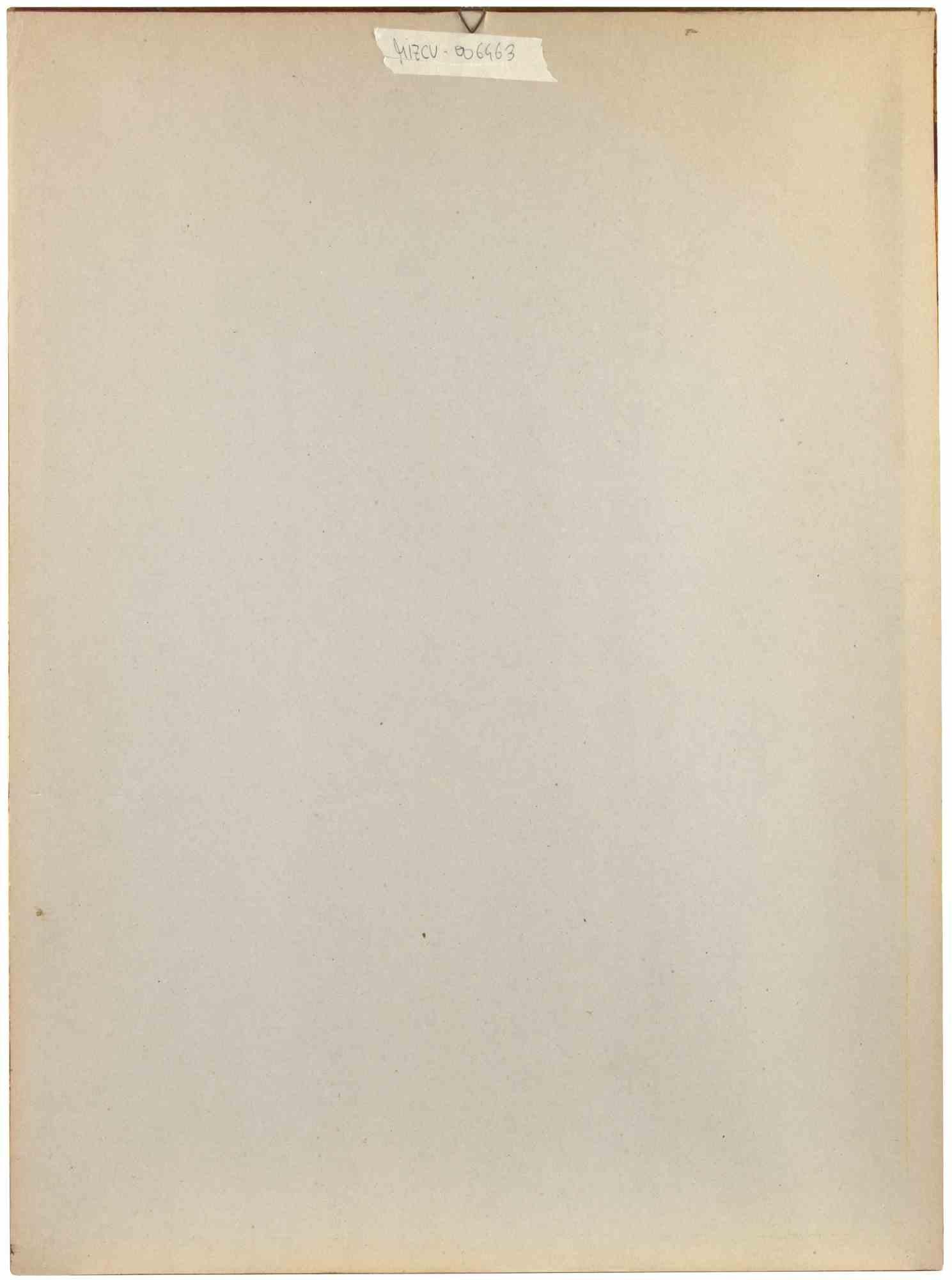 Florero - Litografía de Fabio Failla - 1969 en venta 3