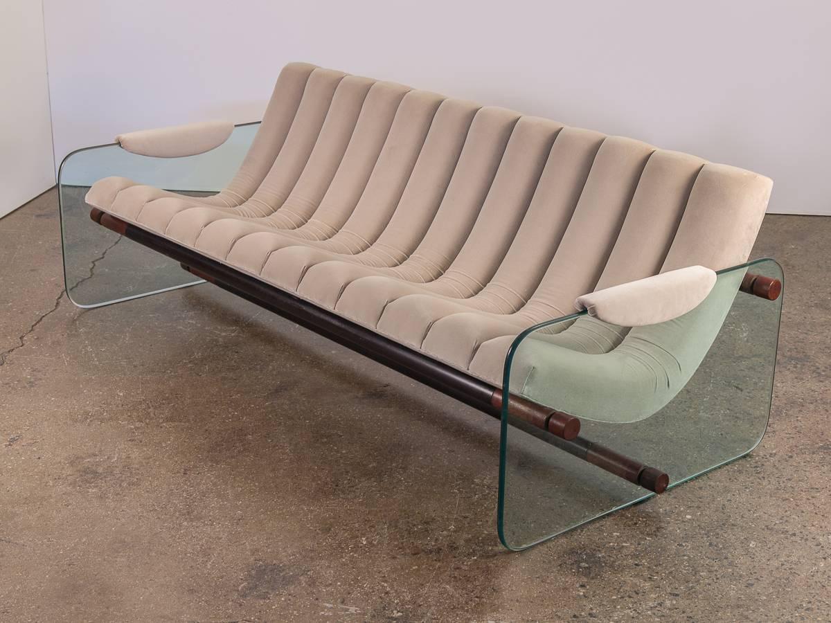 Fabio Lenci Attributed Italian Space Age Sofa 3