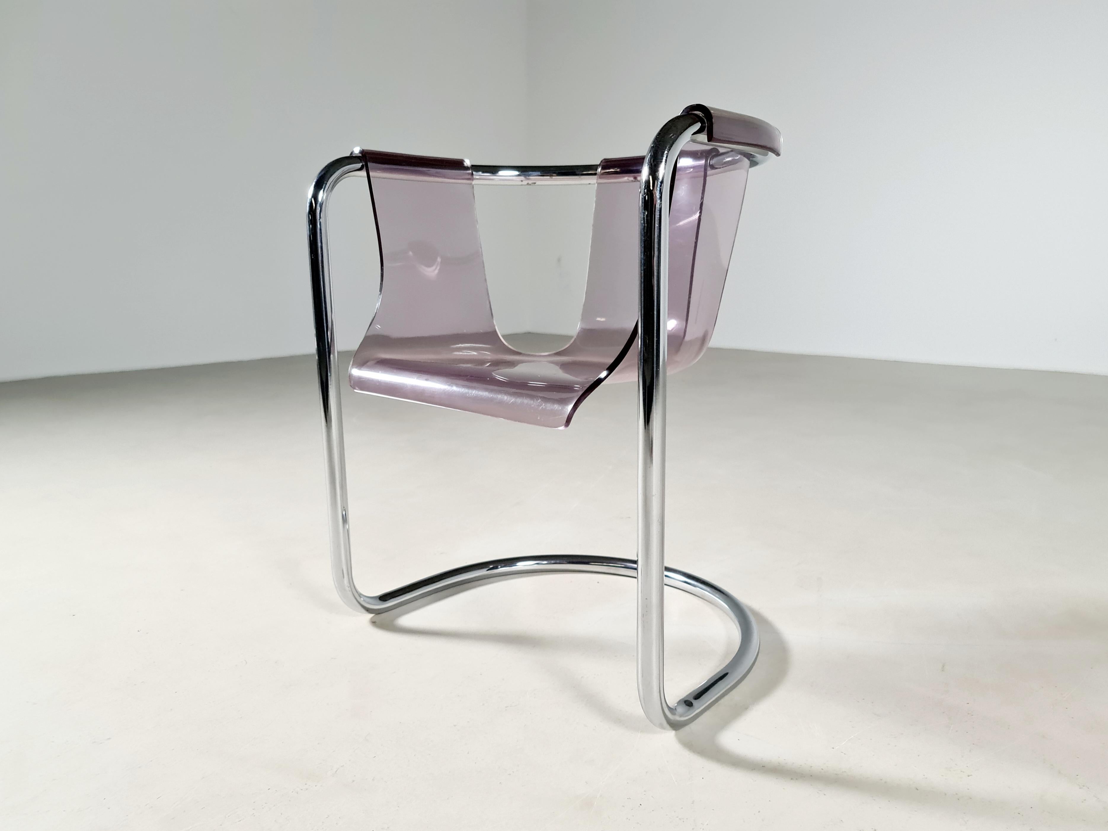 Fabio Lenci Desk with Mathcing Chair by Formes Nouvelles, 1970s 6