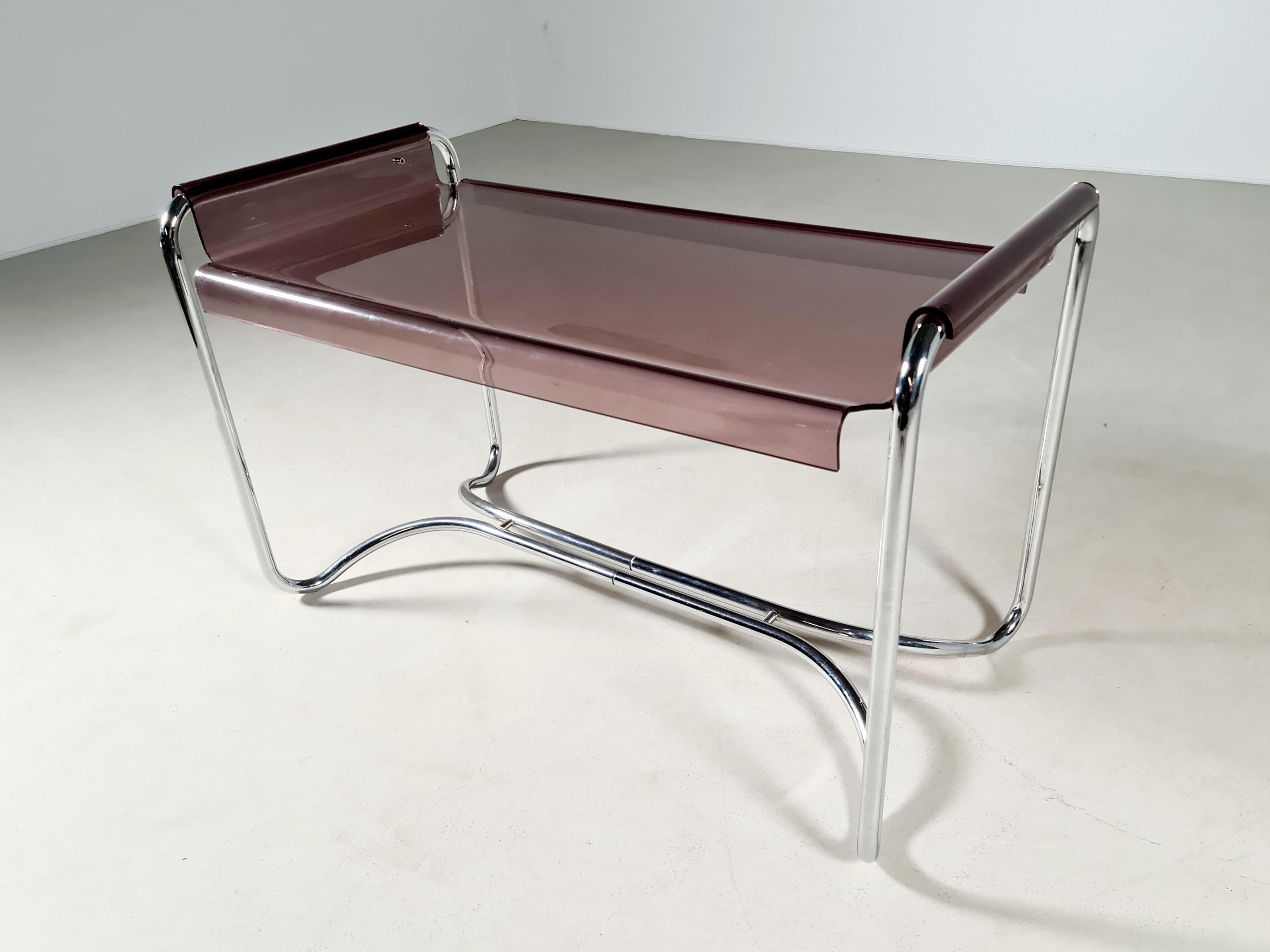 20th Century Fabio Lenci Desk with Mathcing Chair by Formes Nouvelles, 1970s