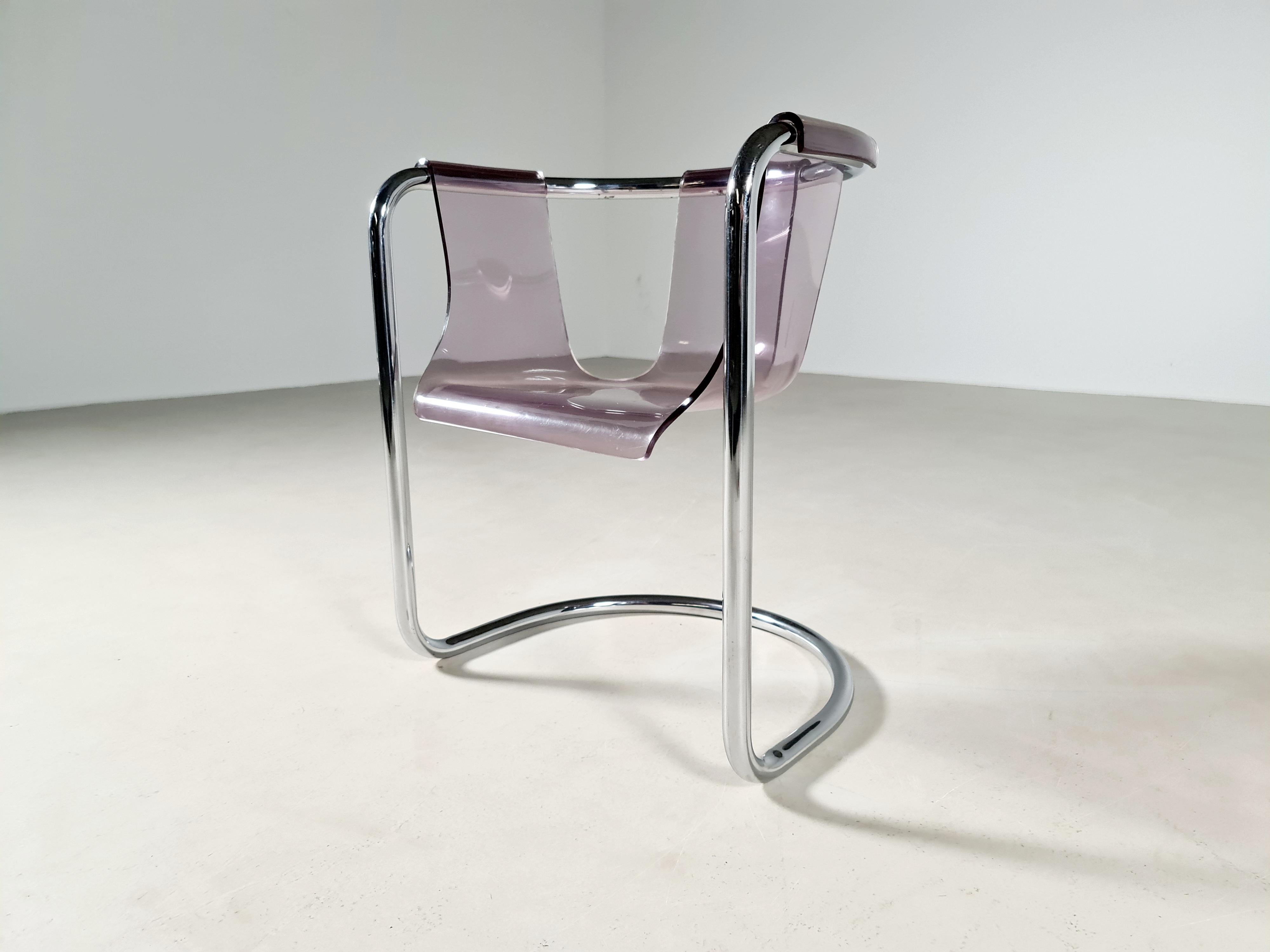 Fabio Lenci Desk with Mathcing Chair by Formes Nouvelles, 1970s 1