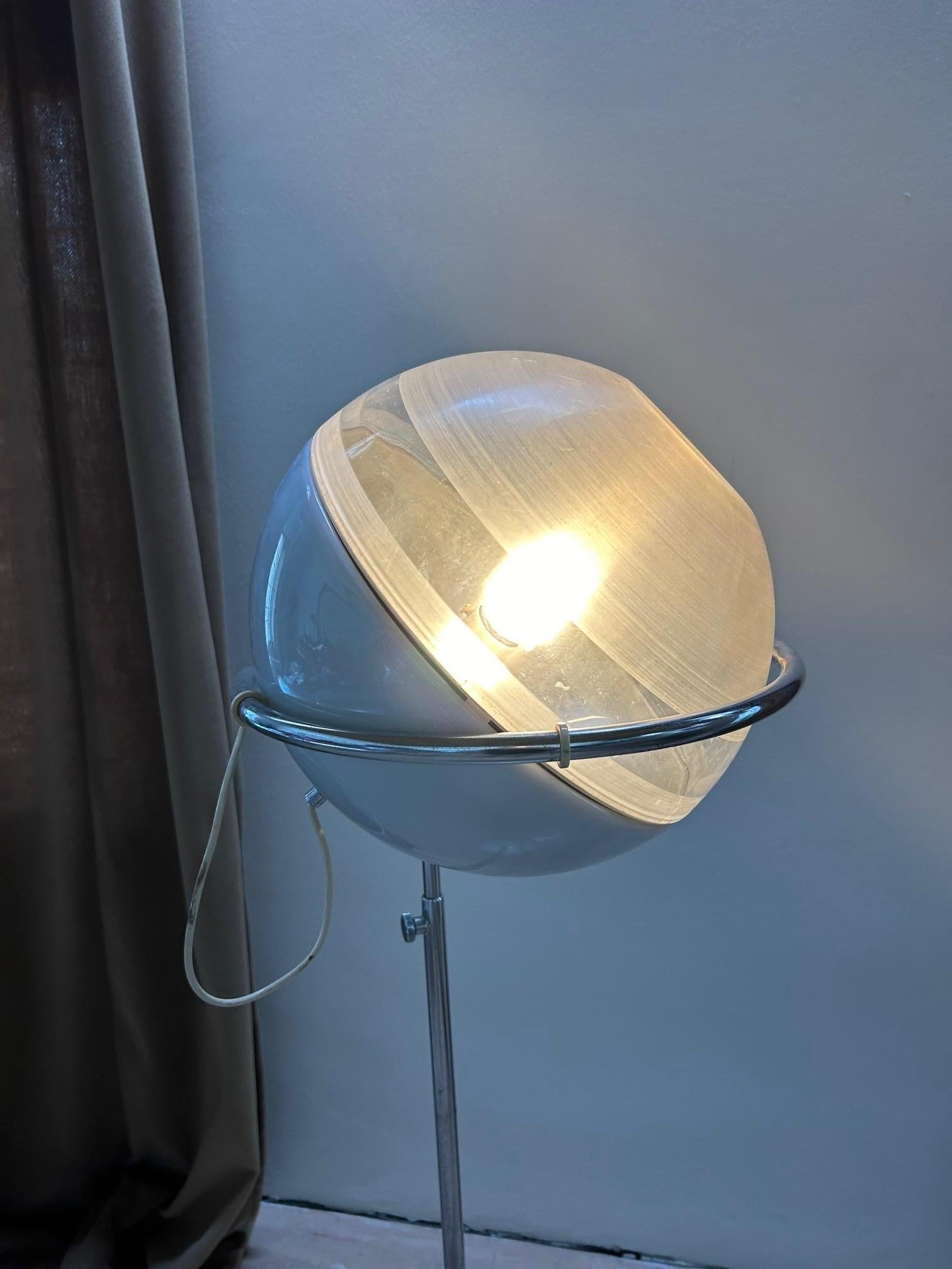 Fabio Lenci Focus floor lamp for Harvey Guzzini, Italy, 1970s 6