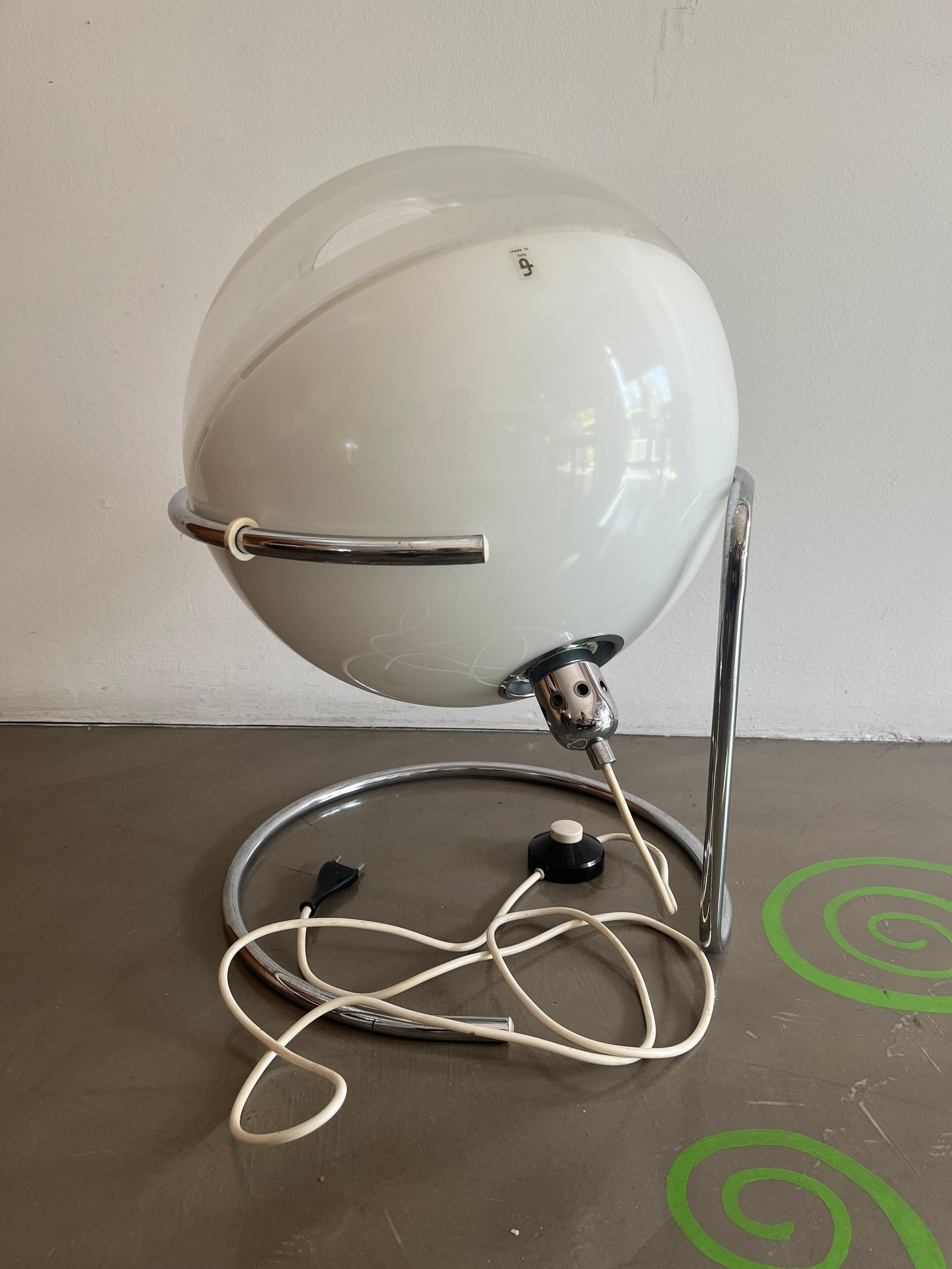 Mid-Century Modern Fabio Lenci for Guzzini - Focus table lamp For Sale