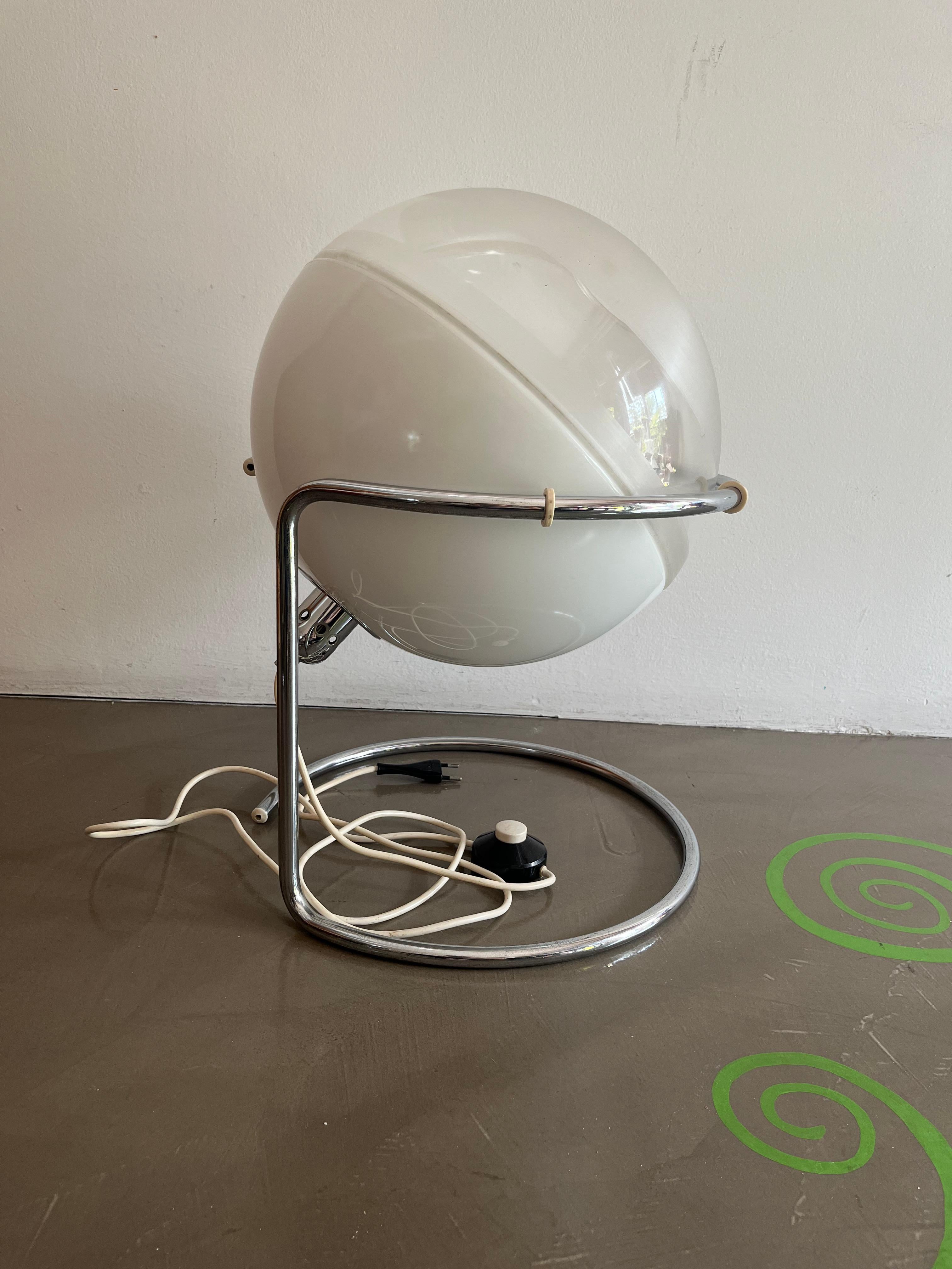 Fabio Lenci for Guzzini - Focus table lamp In Good Condition For Sale In Milano, IT