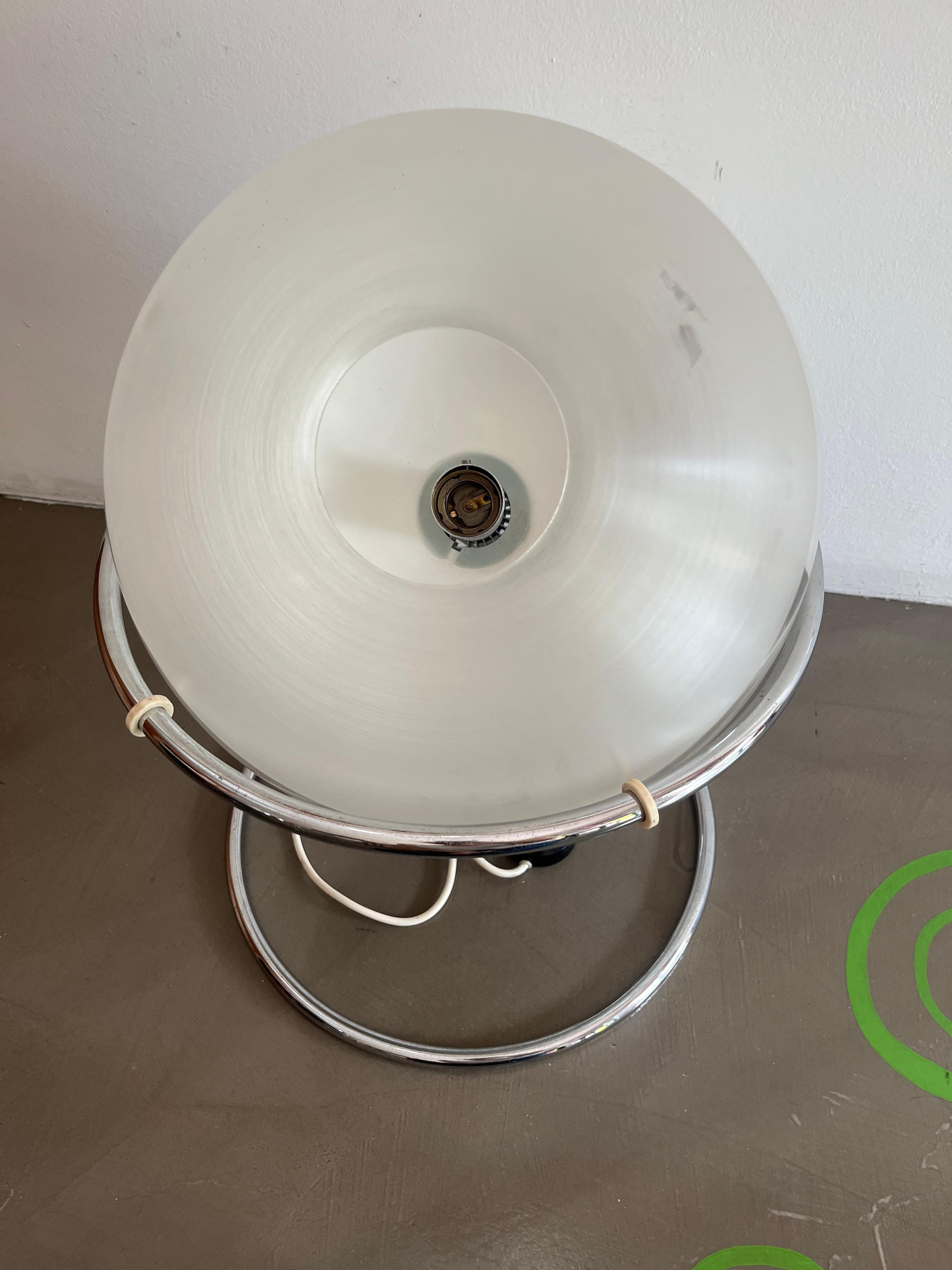 Plastique Fabio Lenci pour Guzzini - Lampe de table Focus en vente