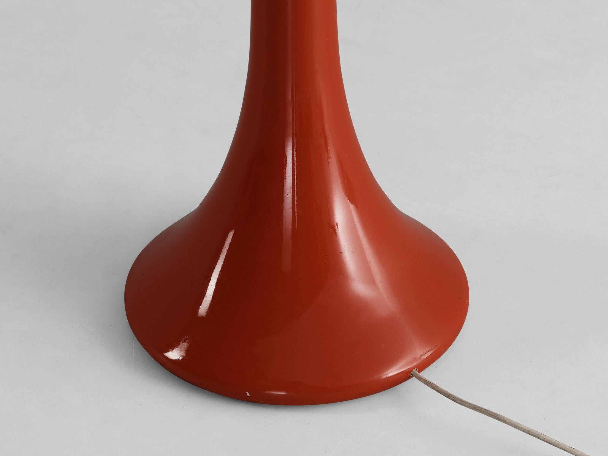 Fabio Lenci for I Guzzini 'Lampione' Floor Lamp in Red  For Sale 1