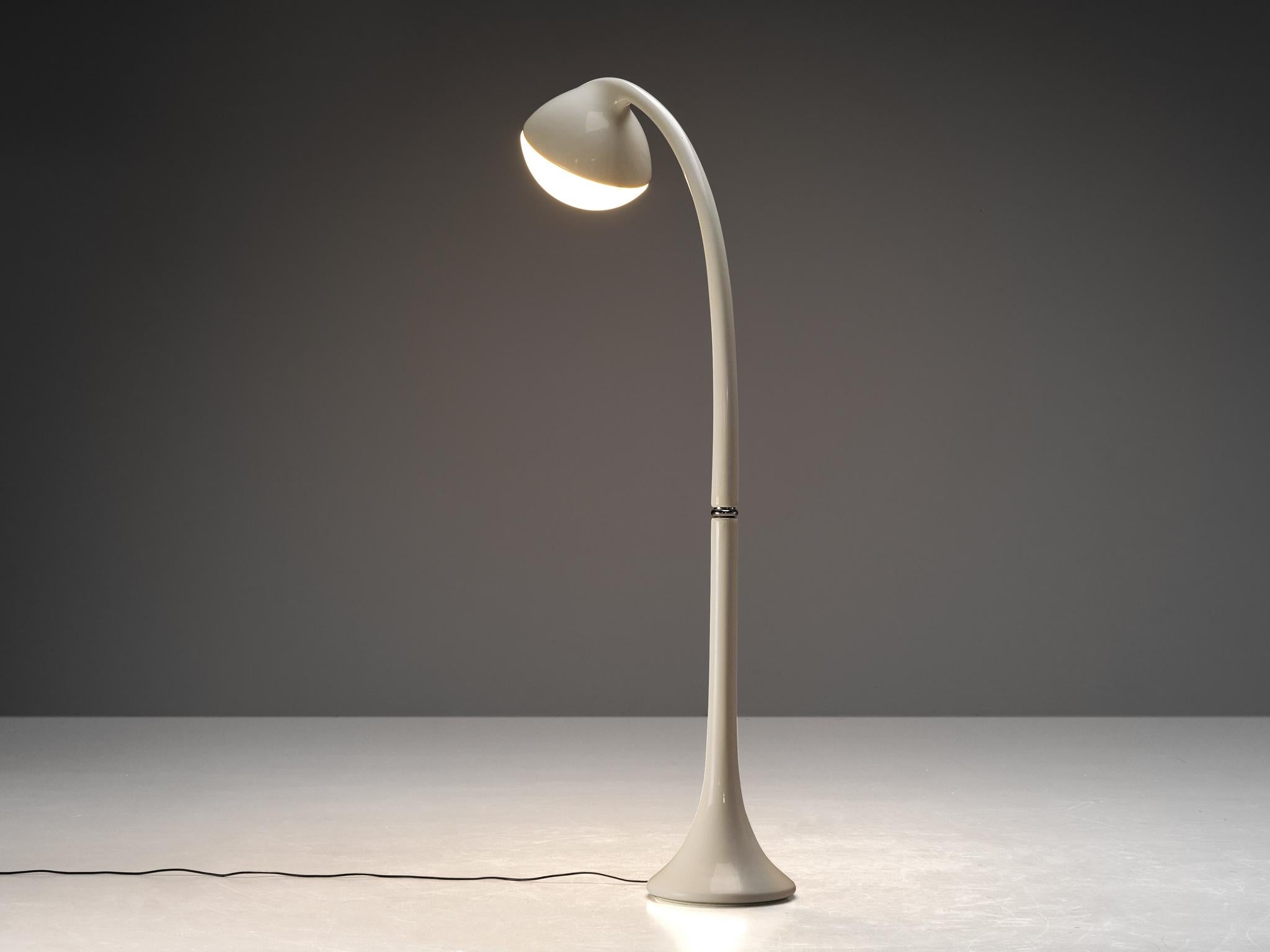 Fabio Lenci for I Guzzini 'Lampione' Floor Lamp in White  For Sale 2