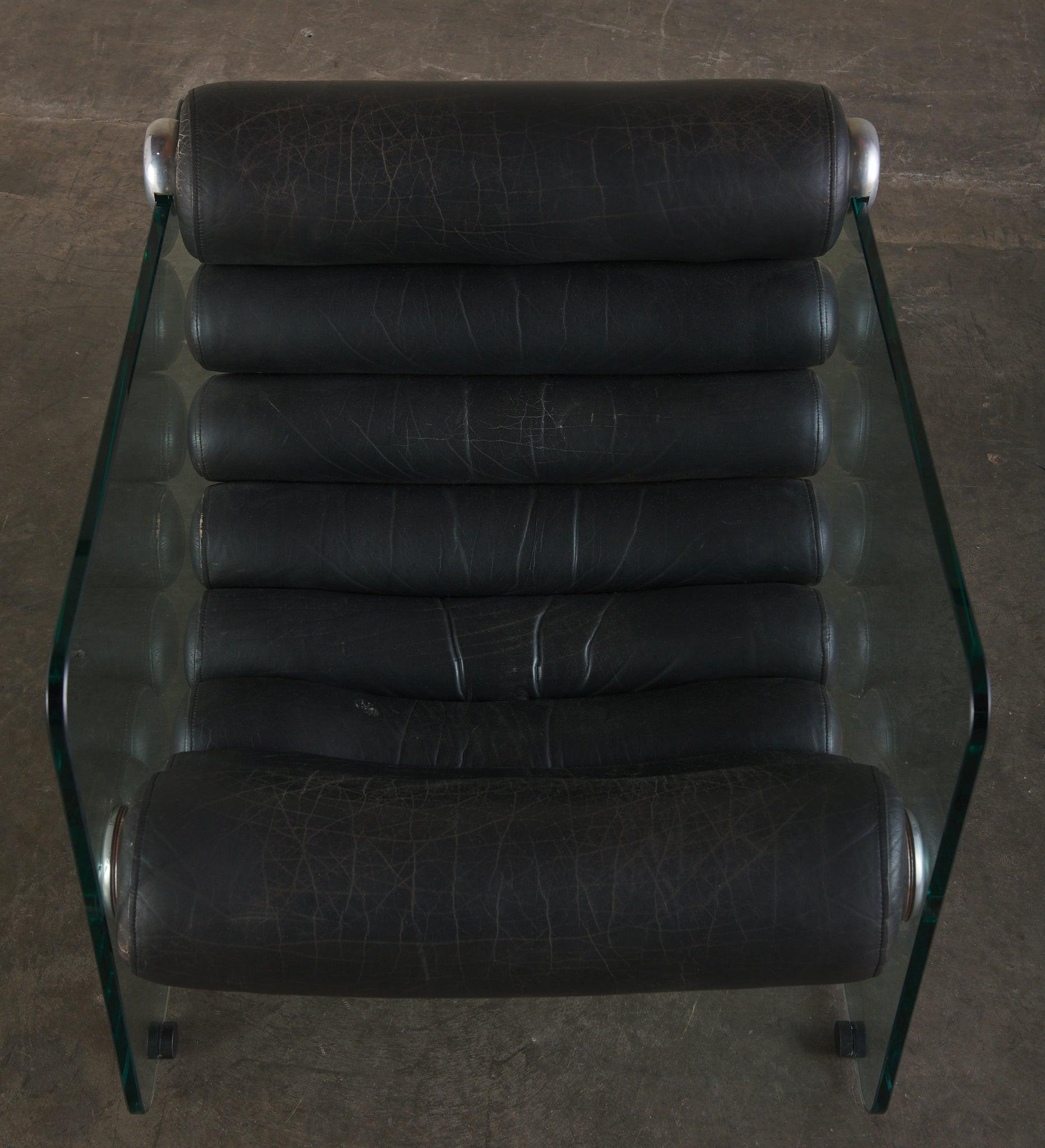 20th Century Fabio Lenci Hyaline Armchair For Sale