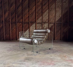 Fabio Lenci Hyaline Chair for Comfort Line, Italy, c.1970