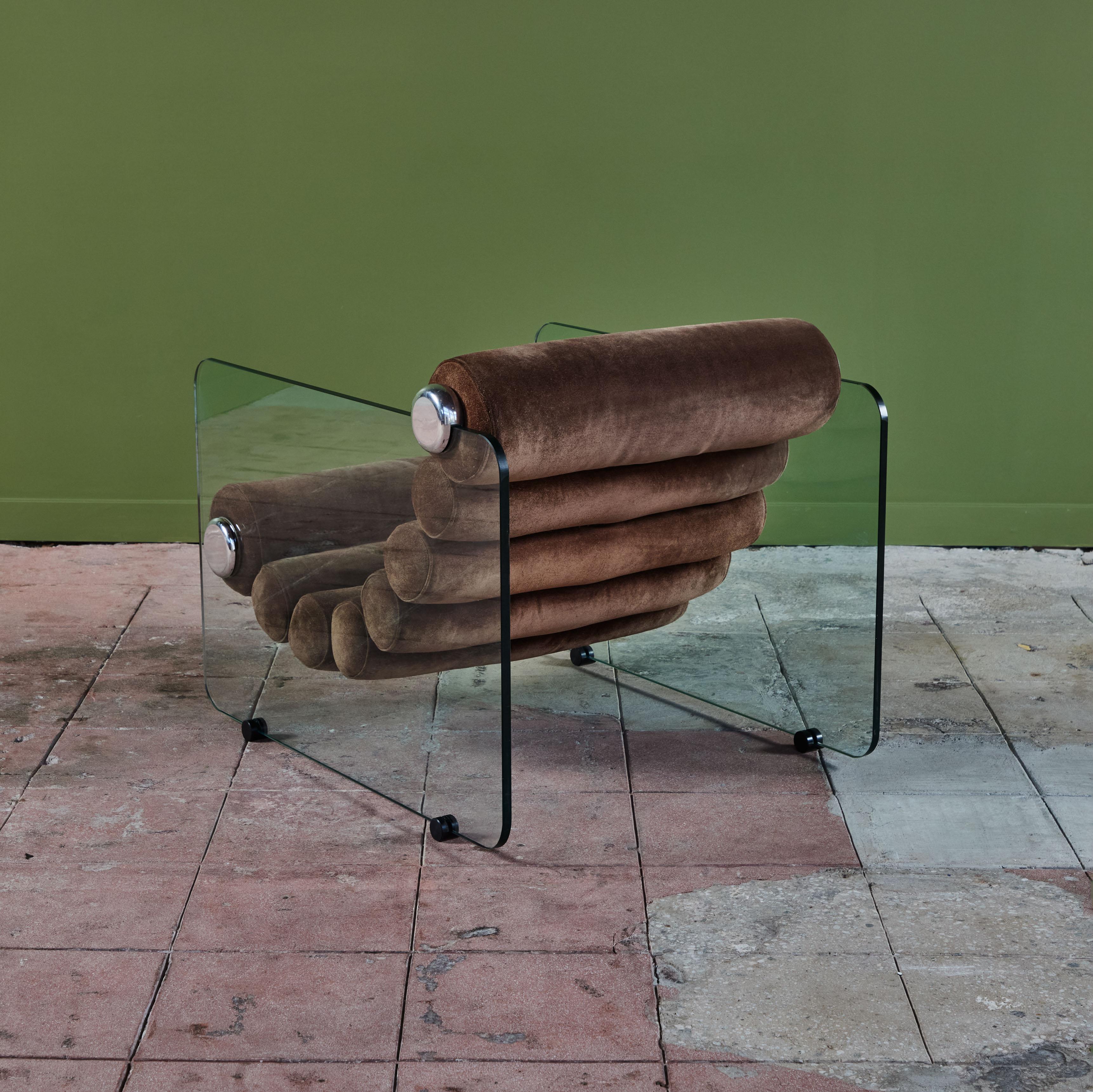 Fabio Lenci 'Hyaline' Lounge Chair for Stendig For Sale 2