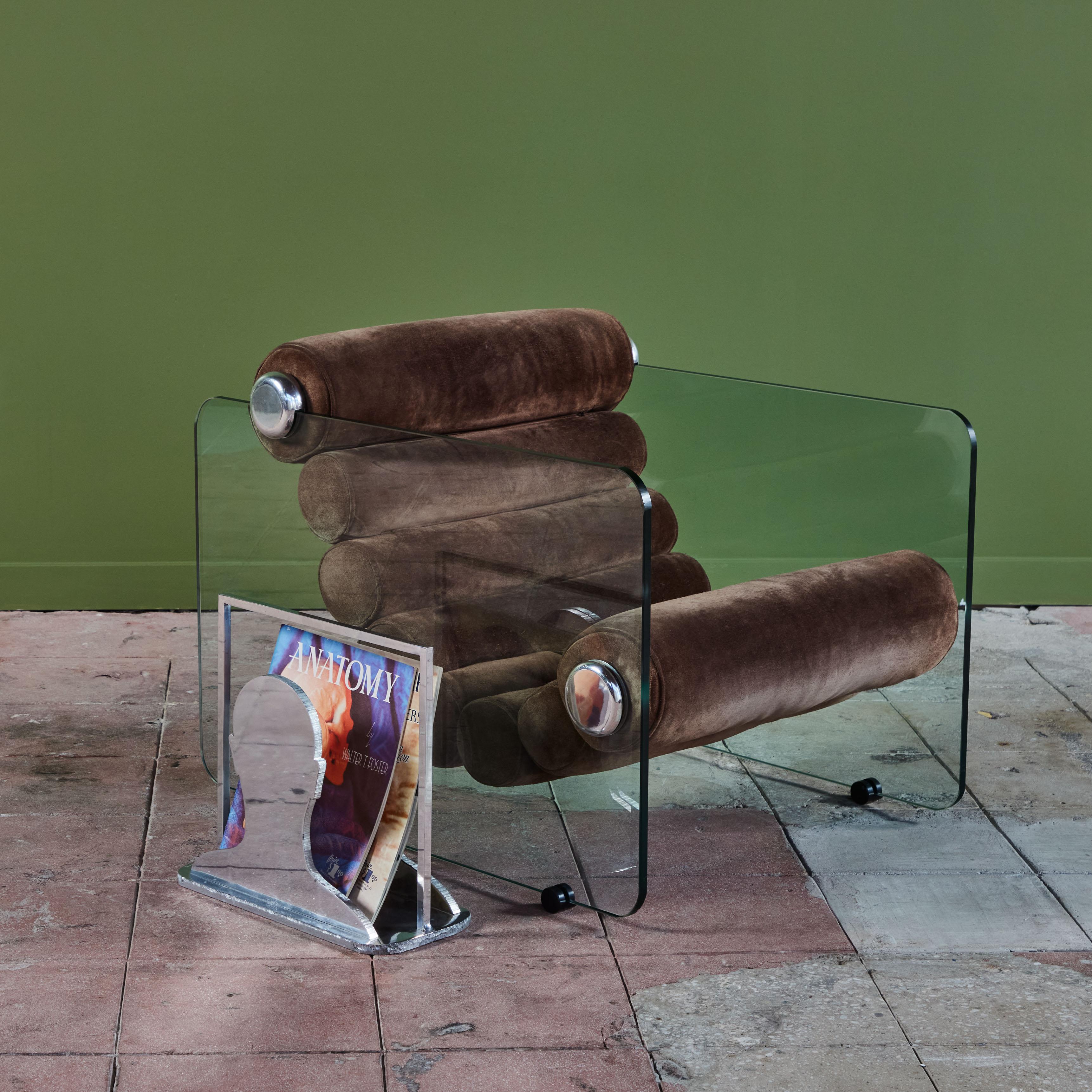 Modern Fabio Lenci 'Hyaline' Lounge Chair for Stendig For Sale