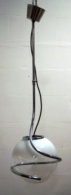 Ciondolo in vetro di Murano di Fabio Lenci, metà del secolo scorso, Guzzini, 1970