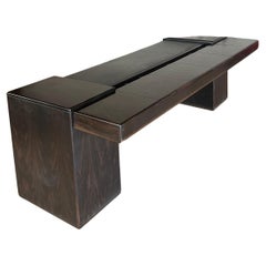 Fabio Lenci monumental executive desk for Bernini, Italy, 1973
