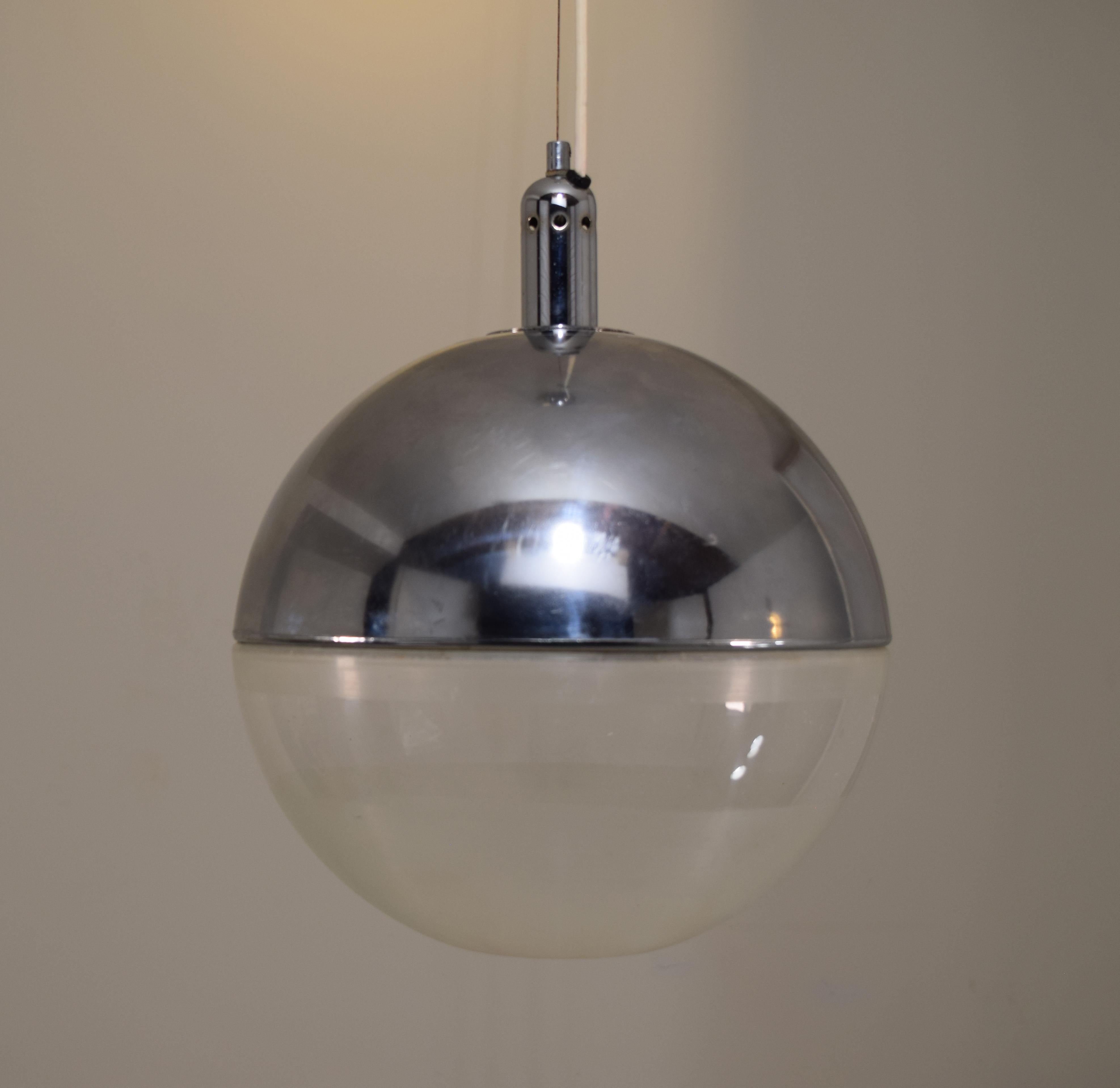 Mid-Century Modern Lampe à suspension Fabio Lenci en vente