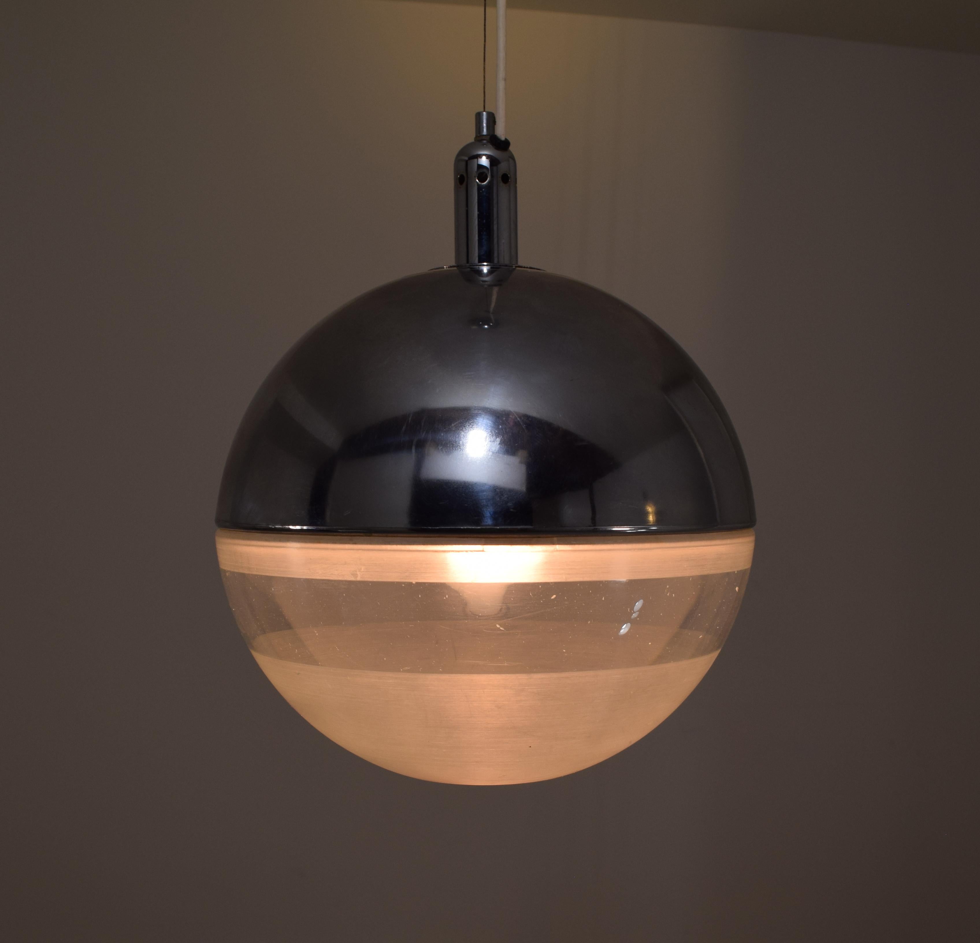 Italian Fabio Lenci Pendant Lamp For Sale