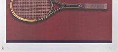 Tennis, Olympic Games Beijing 2008 - Lithograph by Fabio Mauri